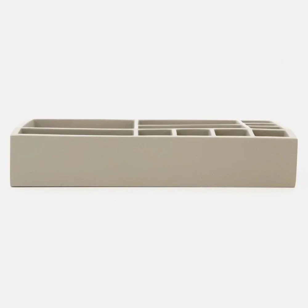 Grey Cosmetic Beauty Organizer Heavy Duty by Danielle Creations